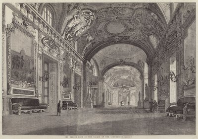 La sala del trono del Palacio de Luxemburgo de Felix Thorigny